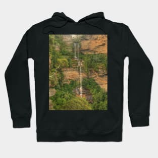 Katoomba Falls portrait Hoodie